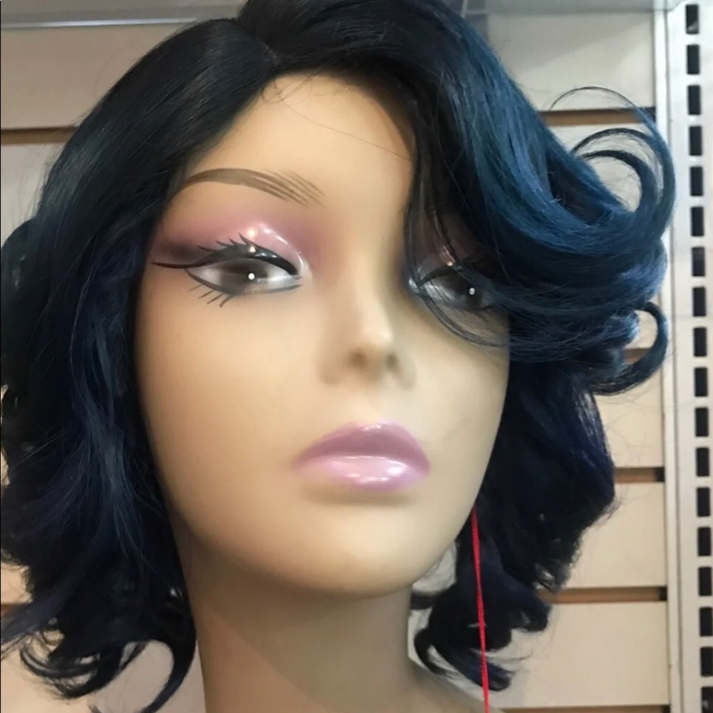 Full Wig- Color:(1B/Mysticblue)